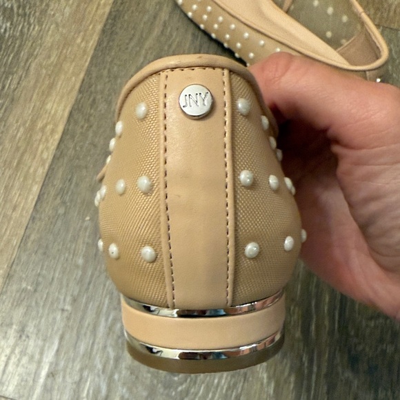 Jones New York Beige Polka Dot Flats - Picture 7 of 7